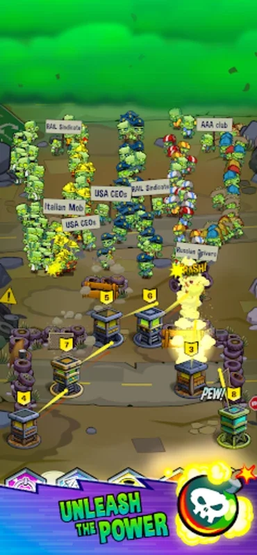 Zombie Nations for Android: Strategic Tower Defense