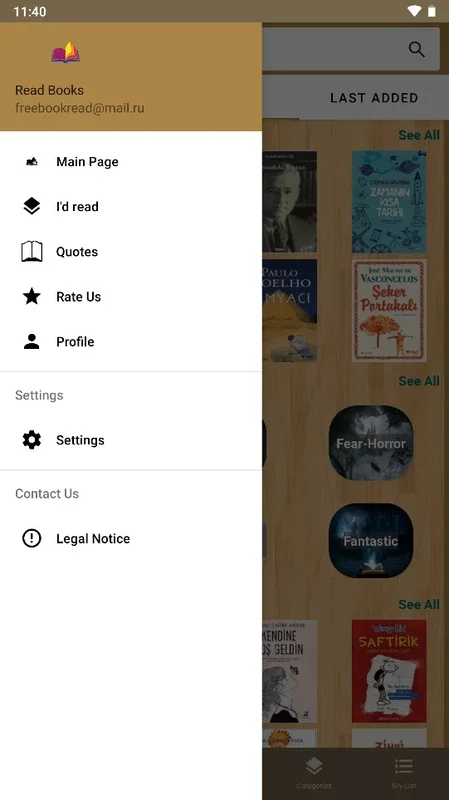 Kitap Oku Türkçe for Android: Free Book Reading