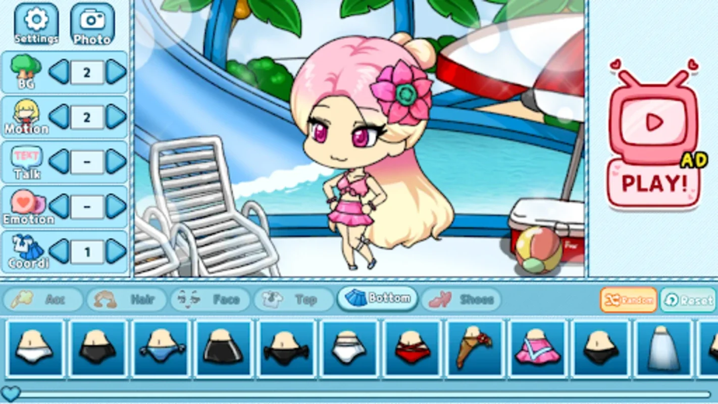 WaterPark Pretty Girl: dressup for Android - Unleash Creativity