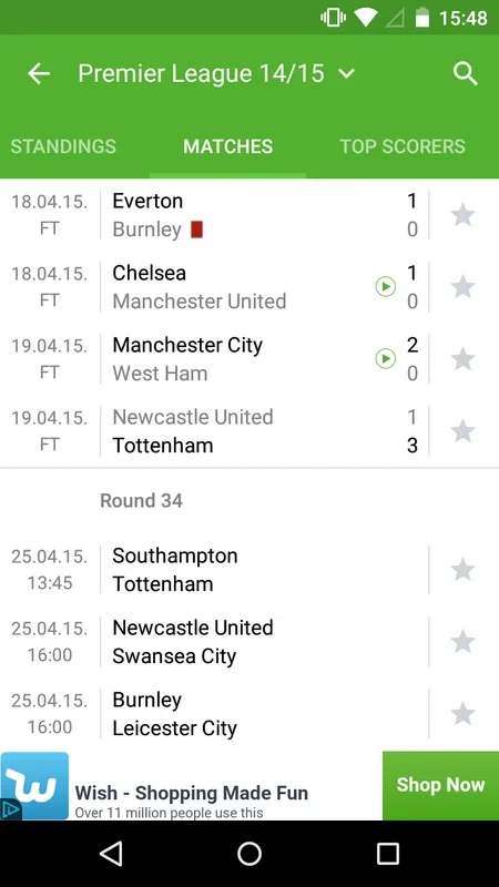 SofaScore for Android: All - in - One Sports Results