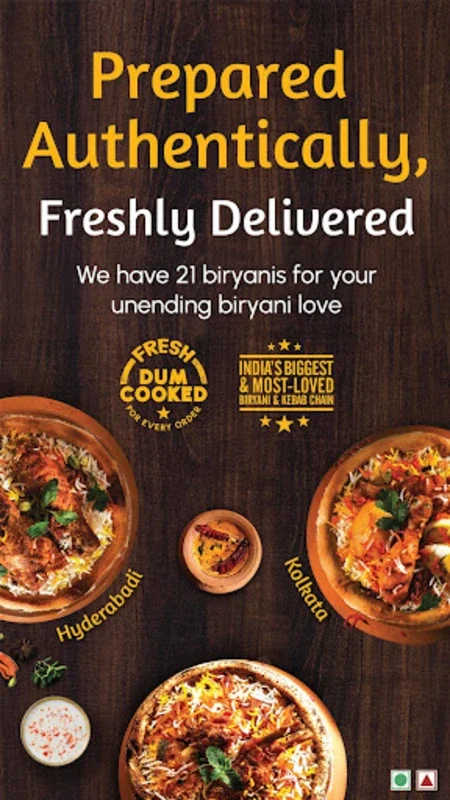 Biryani by Kilo - Order Online for Android: Delicious Deals