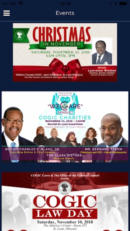 COGIC for Android: Pentecostal News & Resources