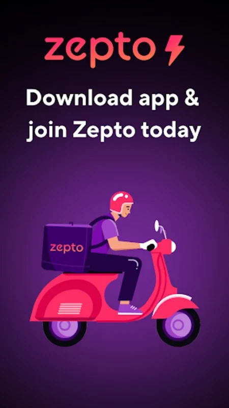 Zepto Delivery for Android - Earn Weekly with Local Jobs