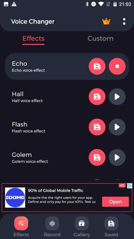 Voice Changer with Effects (Eagle Apps) for Android - No Download Needed