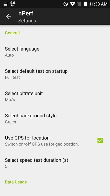 nPerf Speed Test for Android - Test and Optimize Your Internet Speed