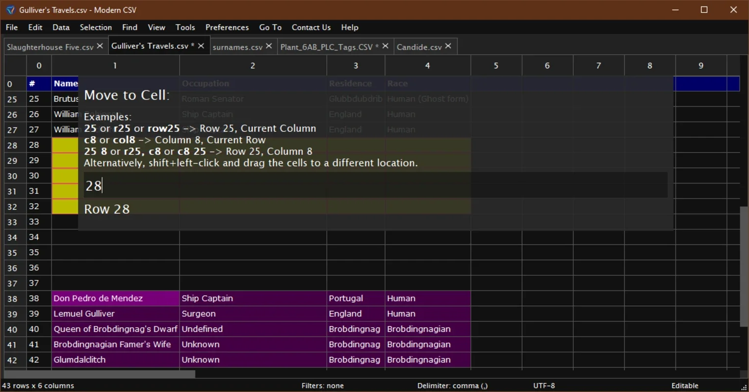 Modern CSV for Windows - A Powerful Tabular Data Editor