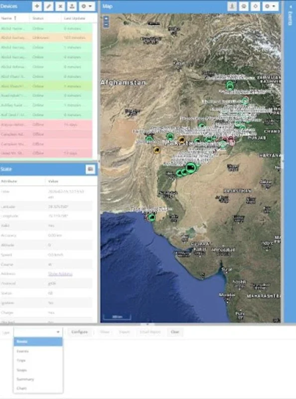 V-Secure Manager for Android: Advanced Vehicle Tracking