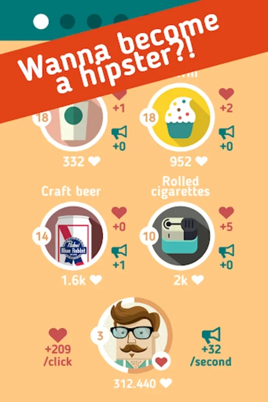 Hipster Clicker for Android - Unleash Your Fashion Sense