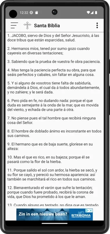 Santa Biblia for Android - Rich Religious Content