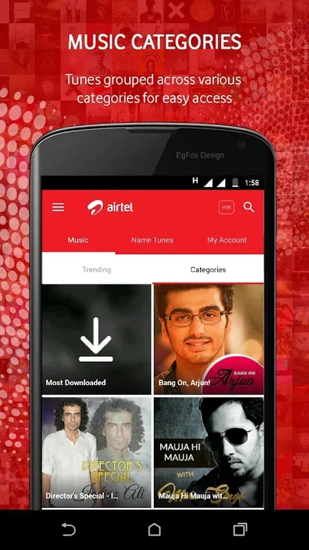 Airtel Hellotunes for Android - Enhance Caller Experience