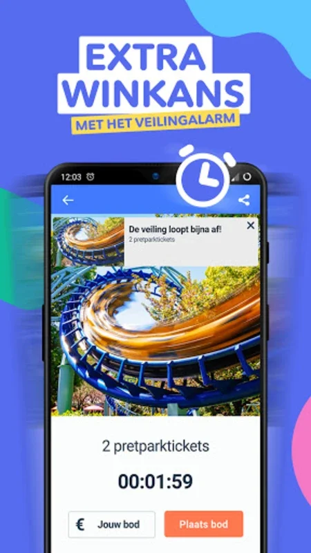 VakantieVeilingen for Android - Thrilling Auction Deals