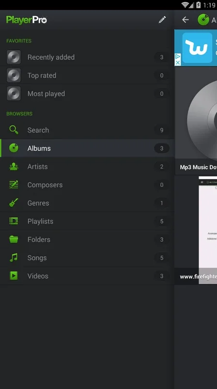 PlayerPro for Android: Customizable Multimedia Player