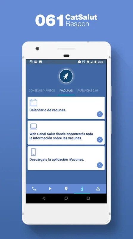 061 CatSalut Responde for Android - Simplify Healthcare Access