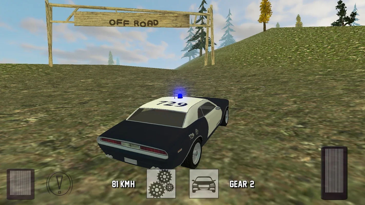 Muscle Police Car Driving for Android - Thrilling Adventures