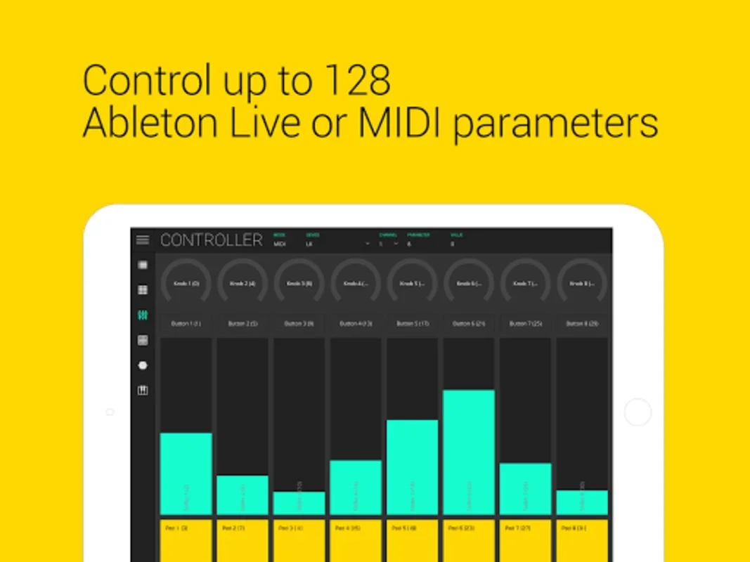 LK - Ableton & Midi Controller for Android - Advanced MIDI Control