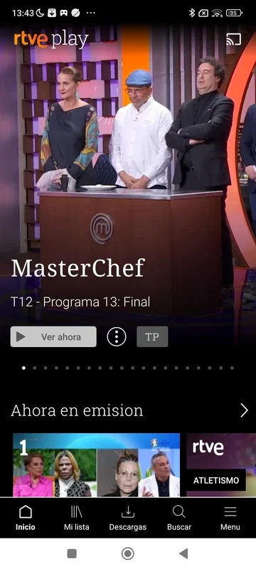 RTVE Play for Android: Diverse Content at Your Fingertips