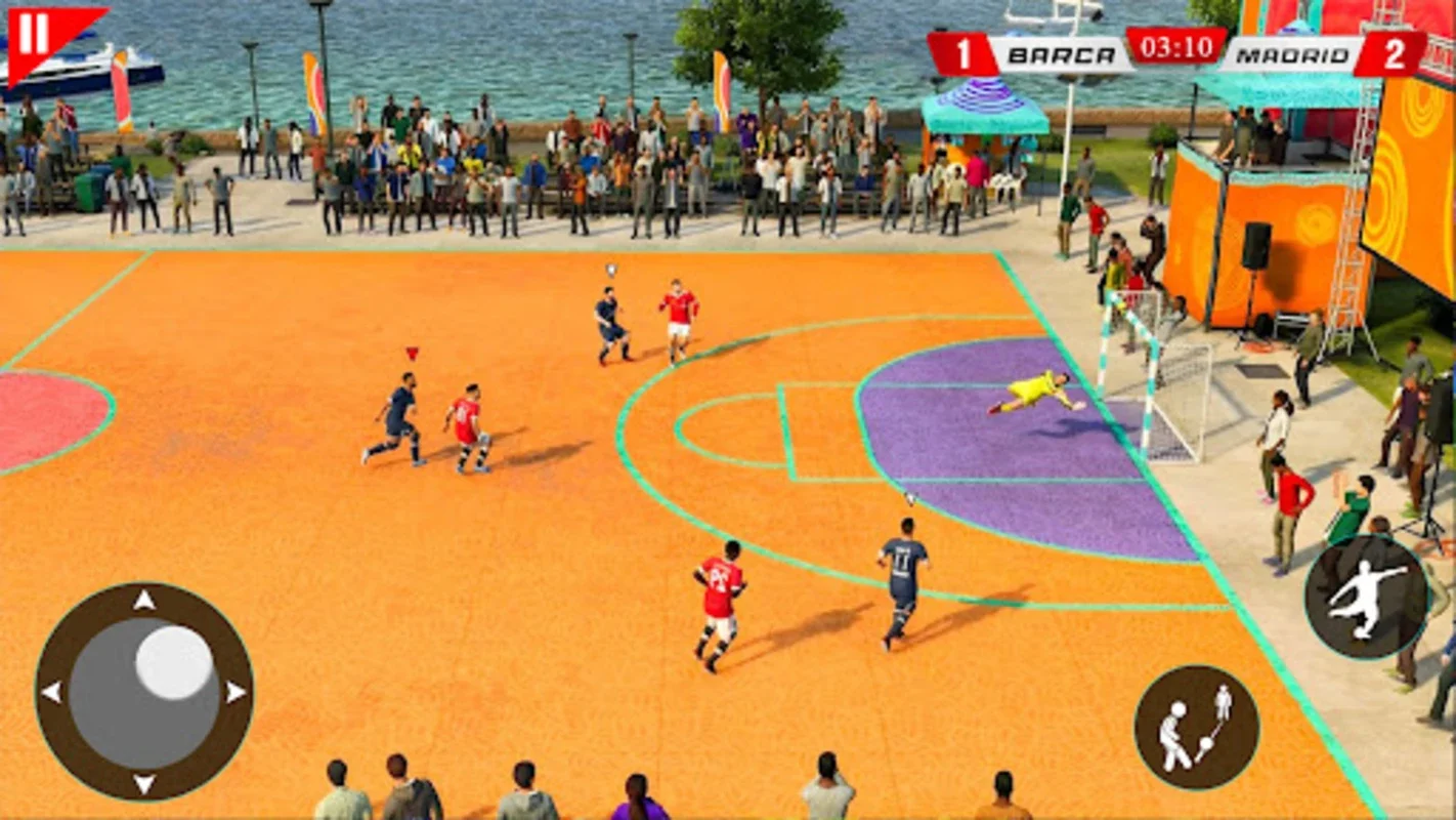 Street Soccer: Futsal Games for Android - Intense Futsal Action