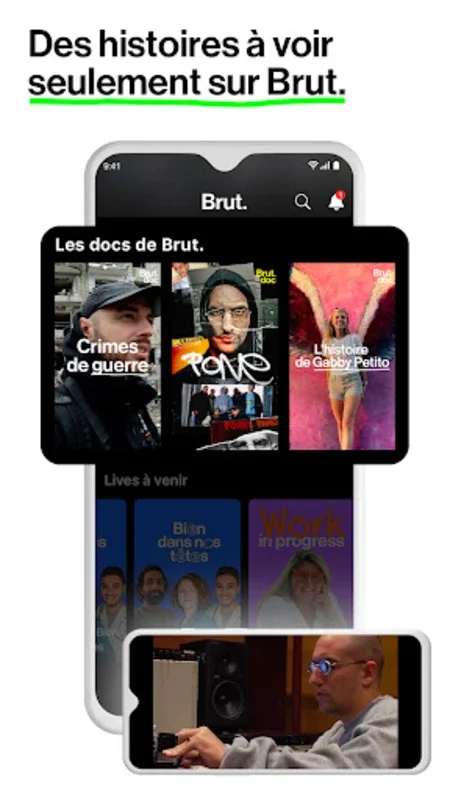 Brut for Android - Personalized Media Experience