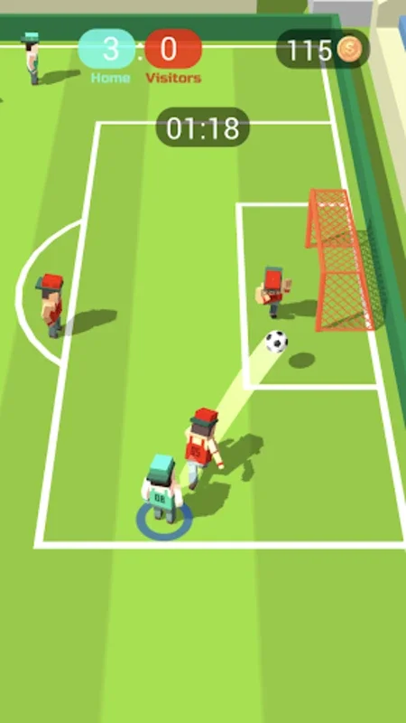 Mini Football Striker for Android - Thrilling Gameplay