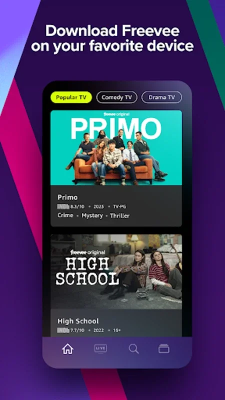 Amazon Freevee for Android - Stream On-Demand Entertainment