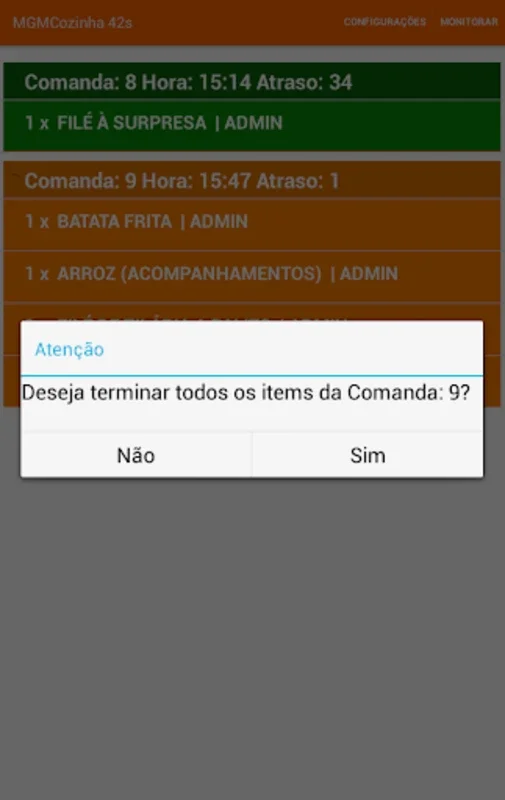 MGM Cozinha for Android - Streamline Kitchen Orders