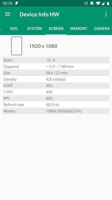 Device Info HW for Android - Monitor Your Smartphone