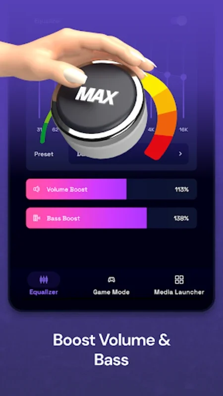 Volume Booster - Equalizer Pro for Android: Amplify Your Audio Experience