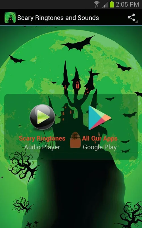 Scary Ringtones and Sounds for Android - Horror - themed Audio for Mobile