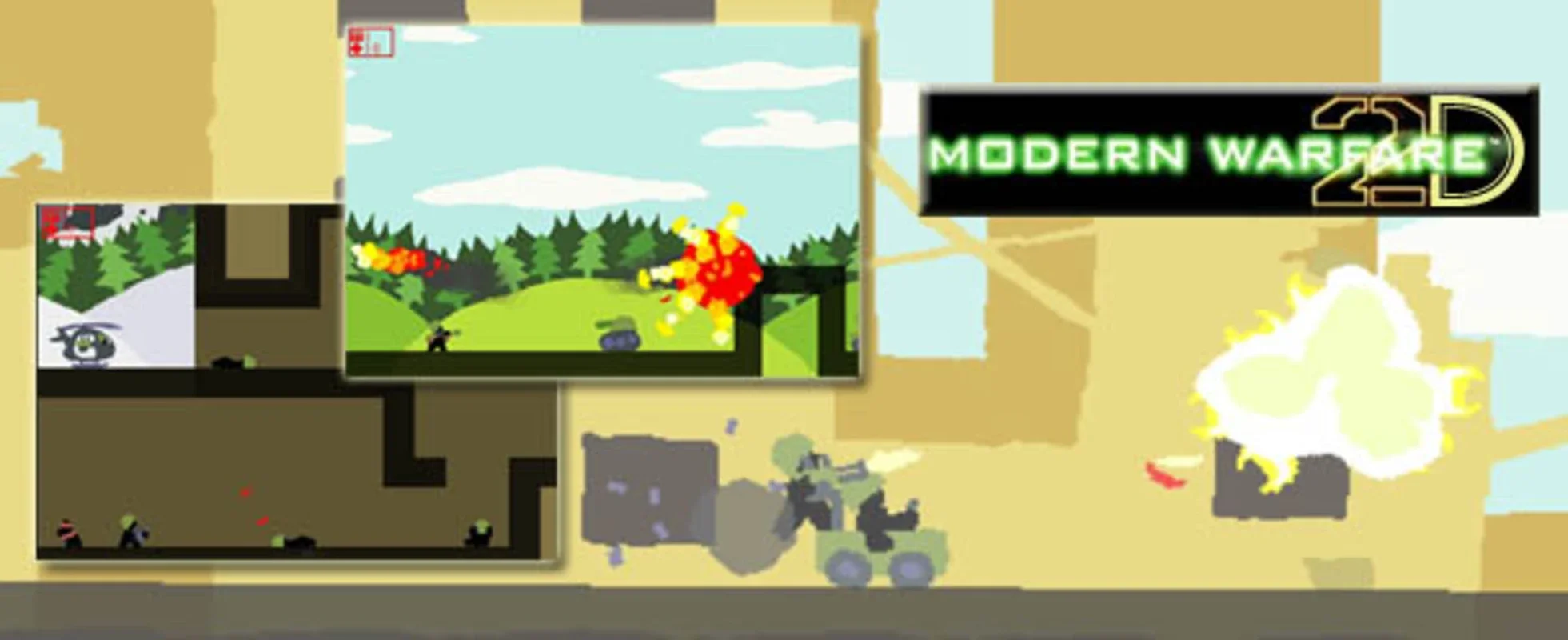 Modern Warfare 2D for Windows - An Exciting 2D Action Game