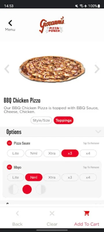 Giovanni for Android - Order Meals Securely from Your Phone