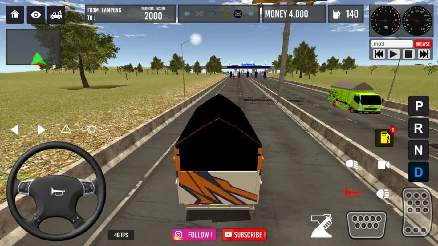 IDBS Indonesia Truck Simulator for Android: Realistic Truck Driving Experience