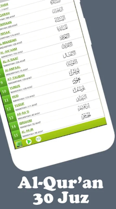 Al Qur'an 30 Juz Terjemahannya for Android - Enhance Your Quran Experience