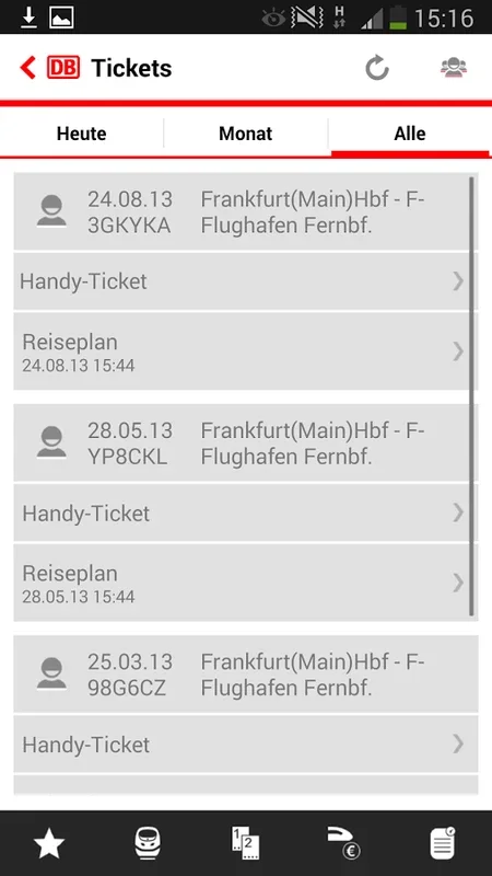 DB Navigator for Android - Check Train Times in Europe