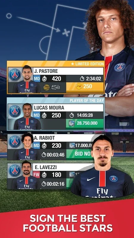 PSG Fantasy Manager 2015 for Android - Manage Your Football Dream Team