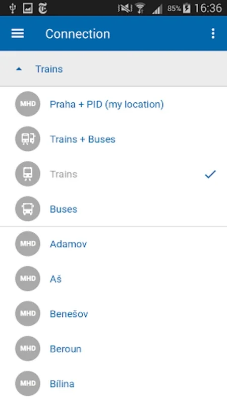 IDOS for Android: Simplify Public Transport Journeys