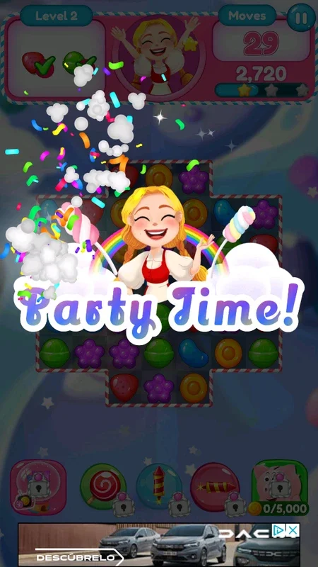 Sweet Candy Bomb for Android - Addictive Puzzle Fun