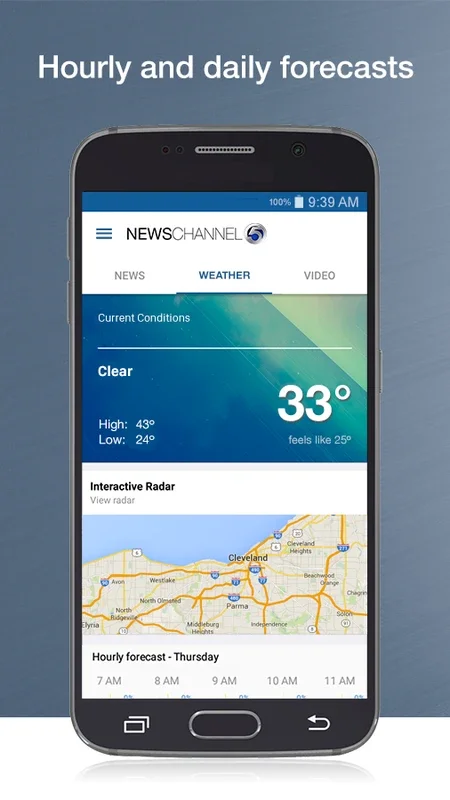 newsnet5 for Android: Cleveland's Premier News & Weather App