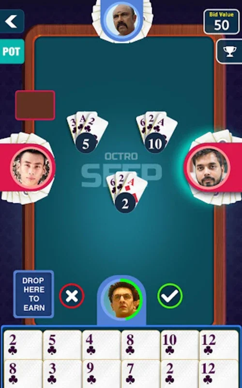 Seep by Octro- Sweep Card Game for Android - No Downloading Needed