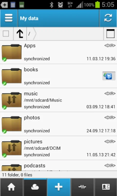 CloudCube for Android: Unify Your Online Storage Services