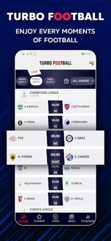 Turbo Football for Android - Thrilling Football Experience