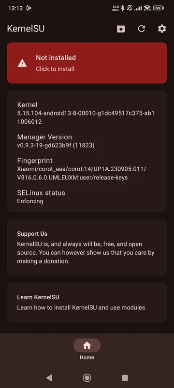 KernelSU: Secure Android Root Access with Granular Control