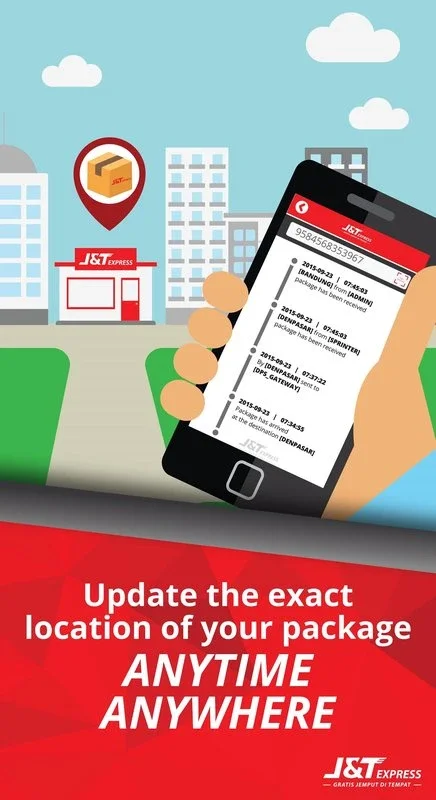 J&T Express for Android - Manage Parcel Delivery Easily