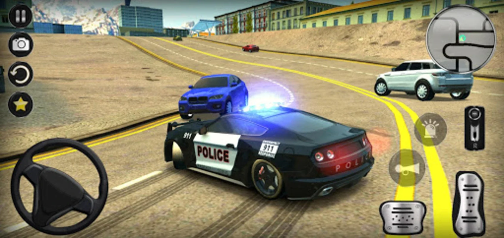 Police Car Drift شرطة الهجوله for Android - Thrilling Chases