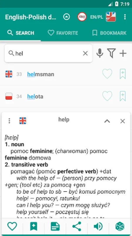 English-Polish Dictionary for Android - Comprehensive Offline Tool