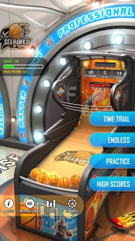 Basketball Flick 3D for Android - Enjoy Realistic 3D Basketball