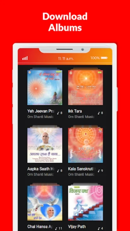 Om Shanti Music for Android - Spiritual Growth App