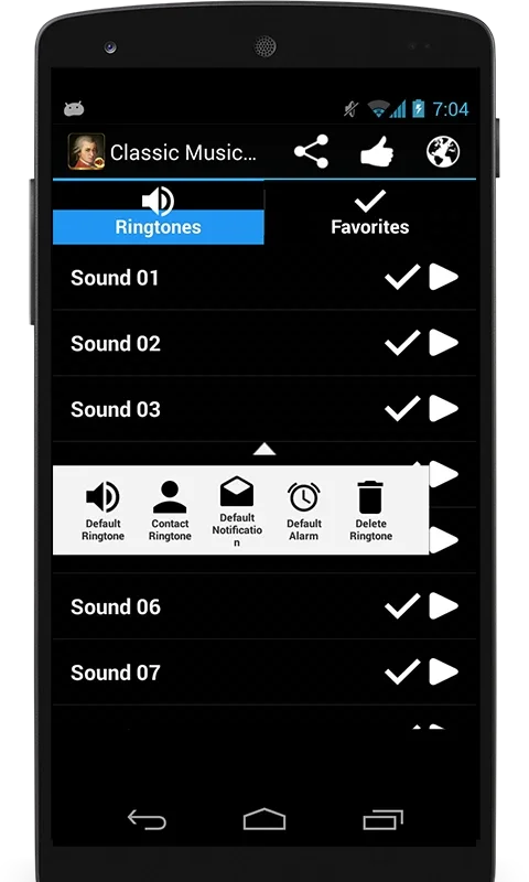 Classic Music Ringtones for Android: Elegant Calling Tunes