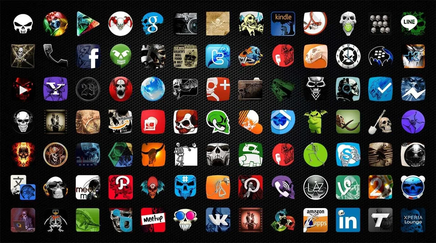 Skull Theme for Android - Enhance Your Screen