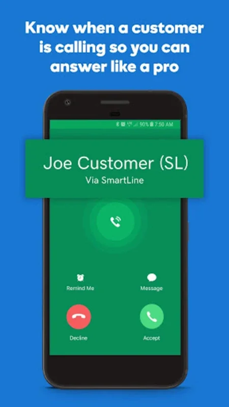 SmartLine Second Phone Number for Android - No Download Needed