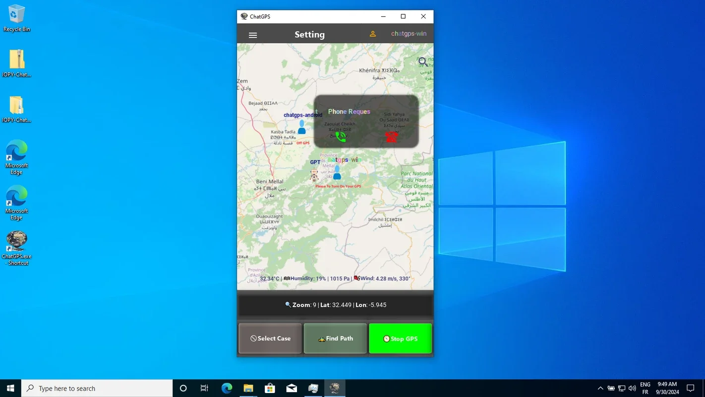 ChatGPS for Windows - Simplify Messaging with Maps